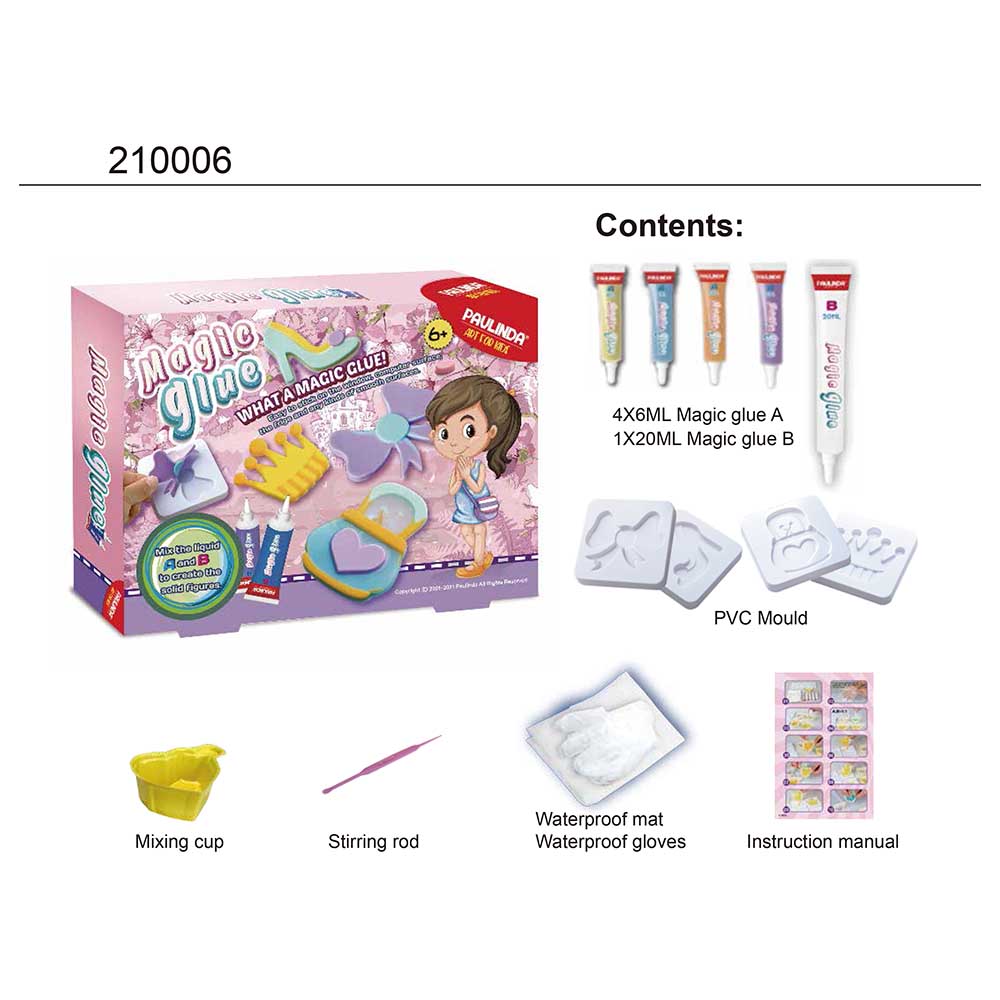 Paulinda - Magic Glue - Girl Accessories Kit