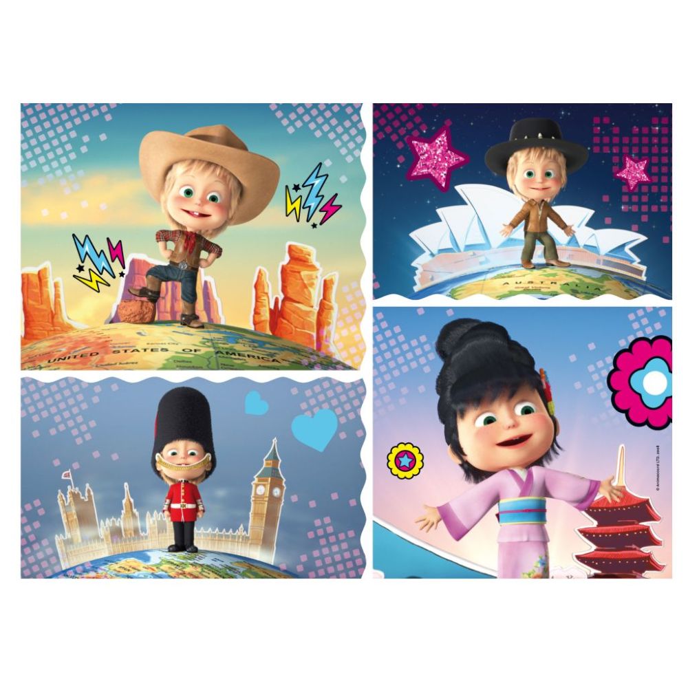 Masha And The Bear - Masha Puzzle Maxi Floor 24 Pcs