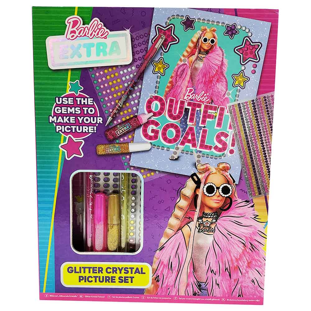 Barbie - Extra Glitter Crystal Picture Set