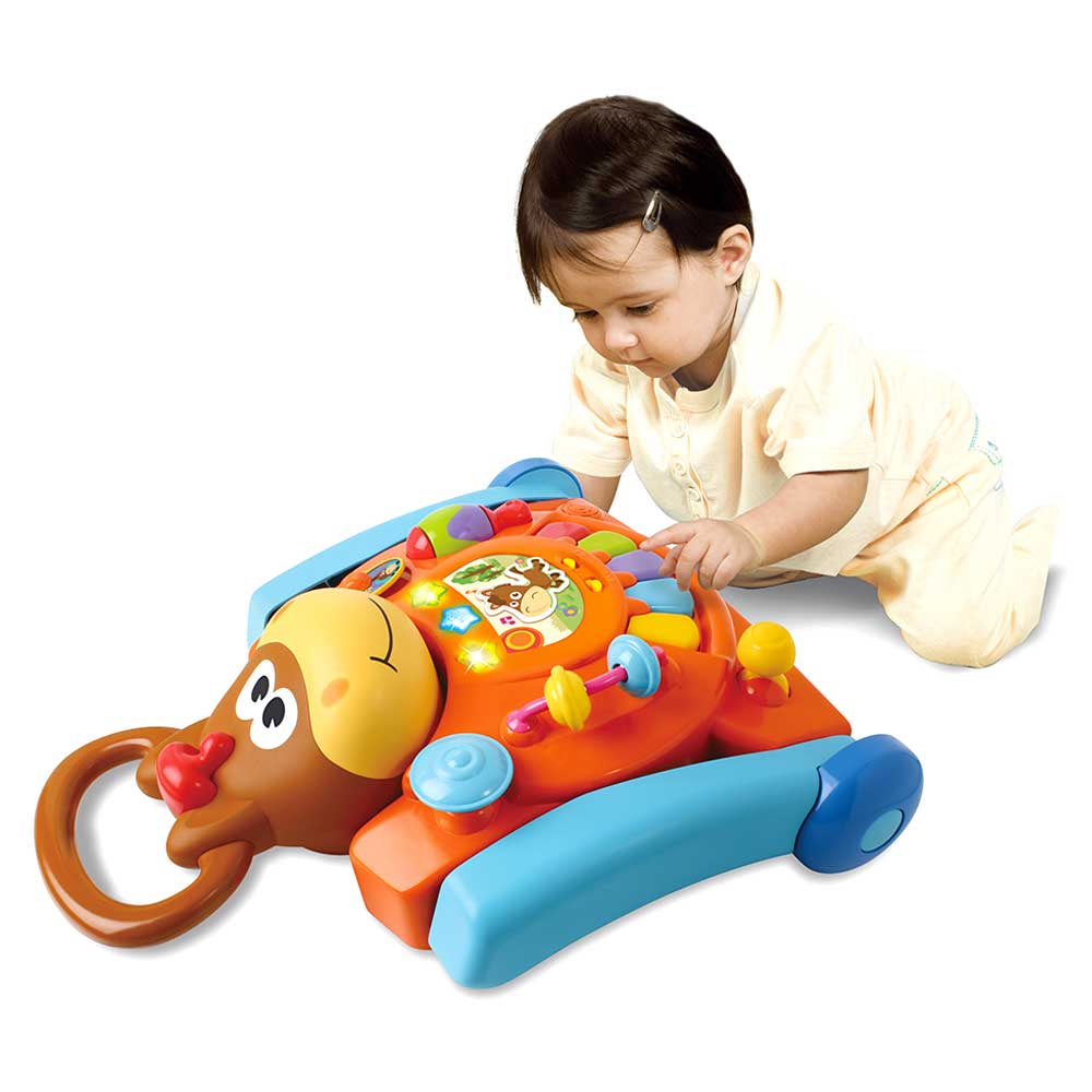 B Kids - 3 In 1 Twinkling Horse Table Walker