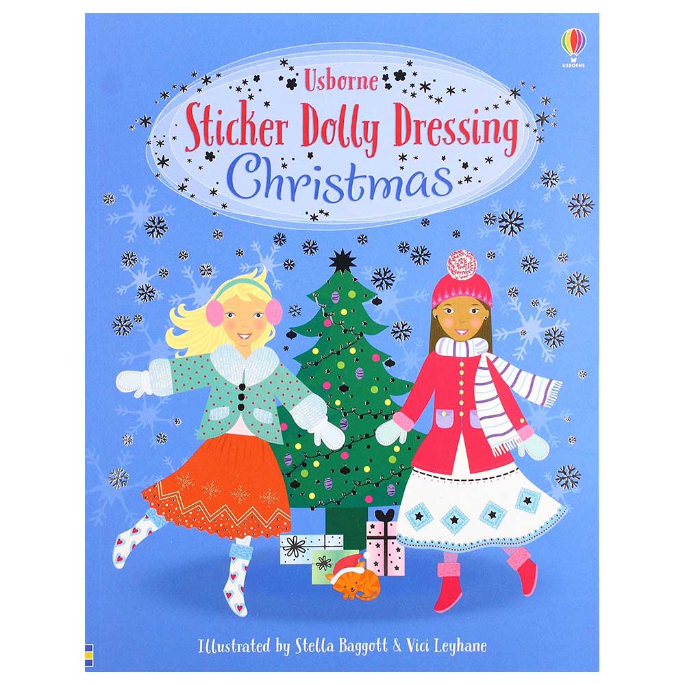 Usborne Books - Sticker Dolly Dressing Christmas