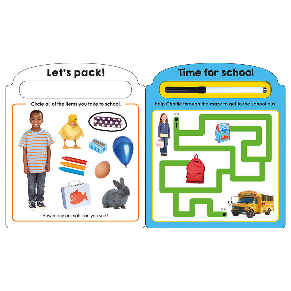 Priddy Wipe Clean: My First Starting School