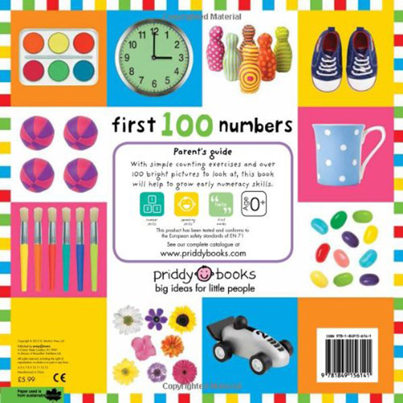 Priddy Bright Baby: First 100 Numbers