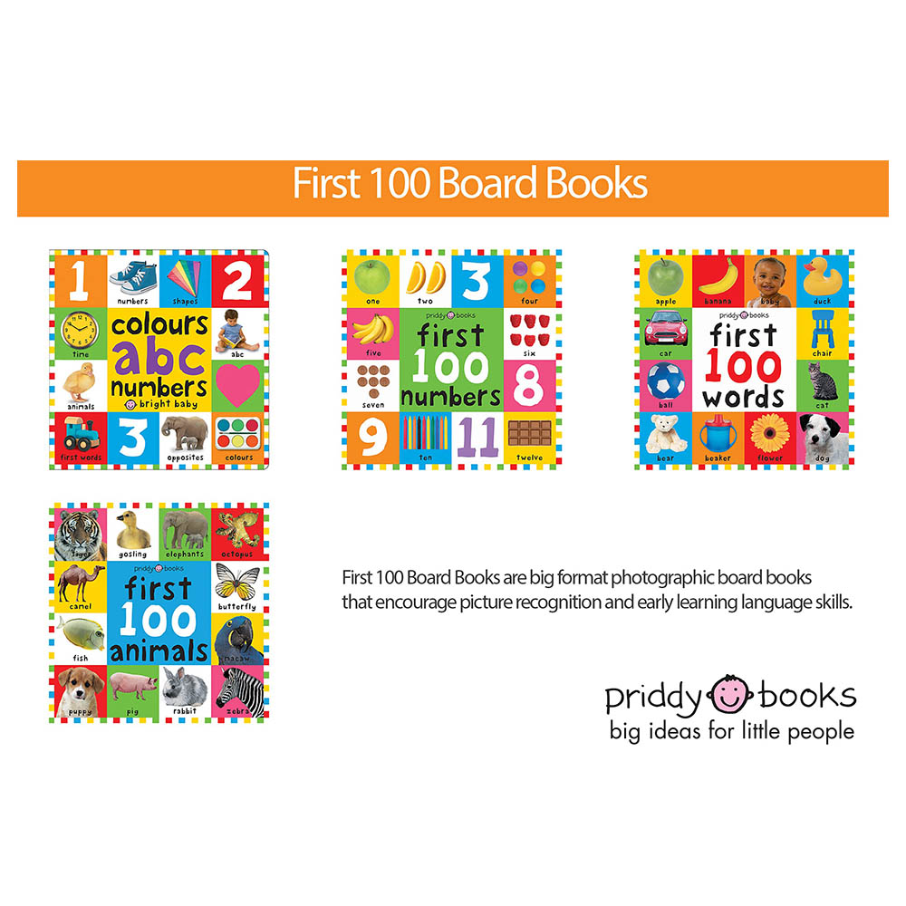 Priddy Bright Baby: First 100 Numbers