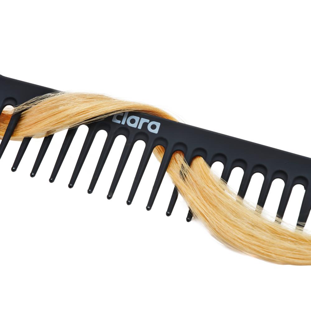 Clara - Comb Brush - Black