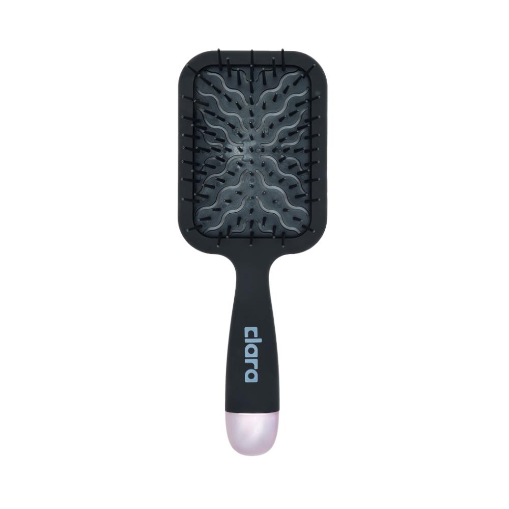 Clara - Wide Hair Paddle Brush - Black
