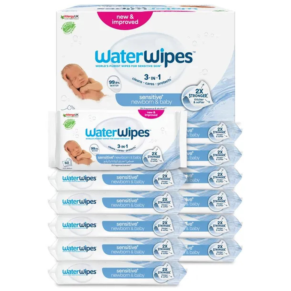Waterwipes - Original Plastic Free Wet Wipes - 1440pcs