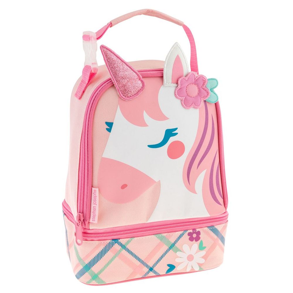 Stephen Joseph - Lunch Pals Lunch Bag And Sidekick Backpack - 14-Inch - Unicorn
