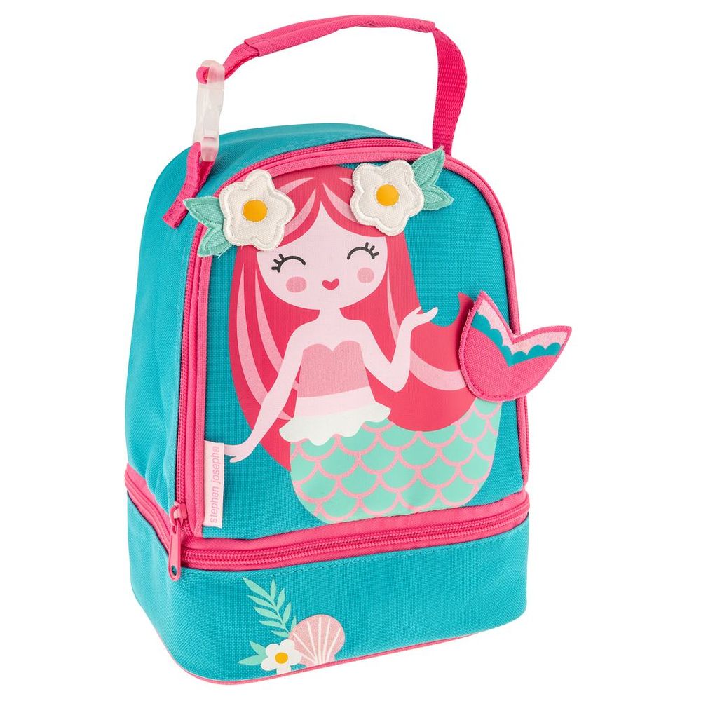 Stephen Joseph - Lunch Pals Lunch Bag And Sidekick Backpack - 14-Inch - Mermaid