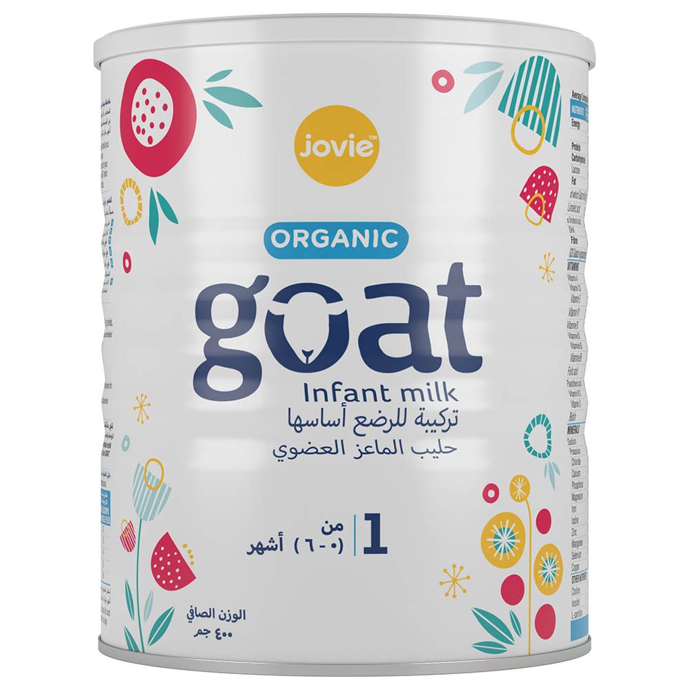 Jovie - Organic Goat 1 Infant Milk Formula - 400 gm - Pack of 4
