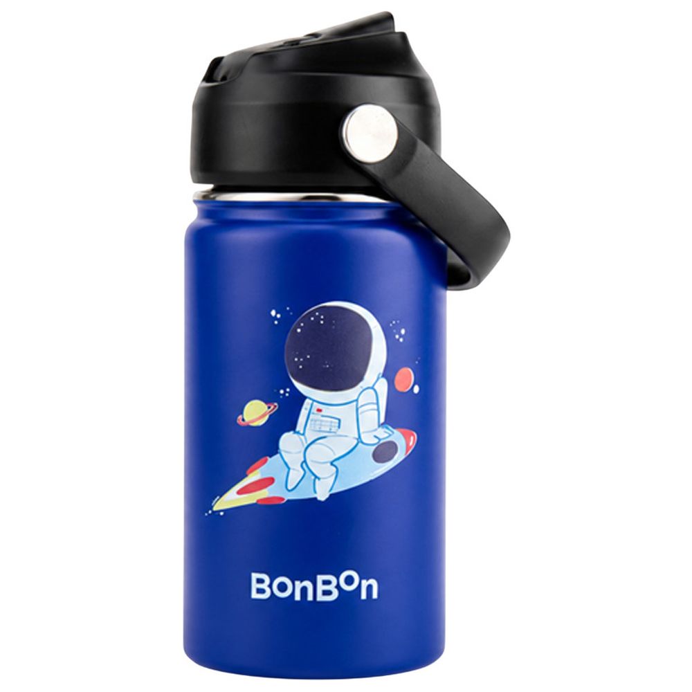 Bonbon - 4/6-Compartment Lunch Box And Stainless Steel Water Bottle - Astro - 350 ml