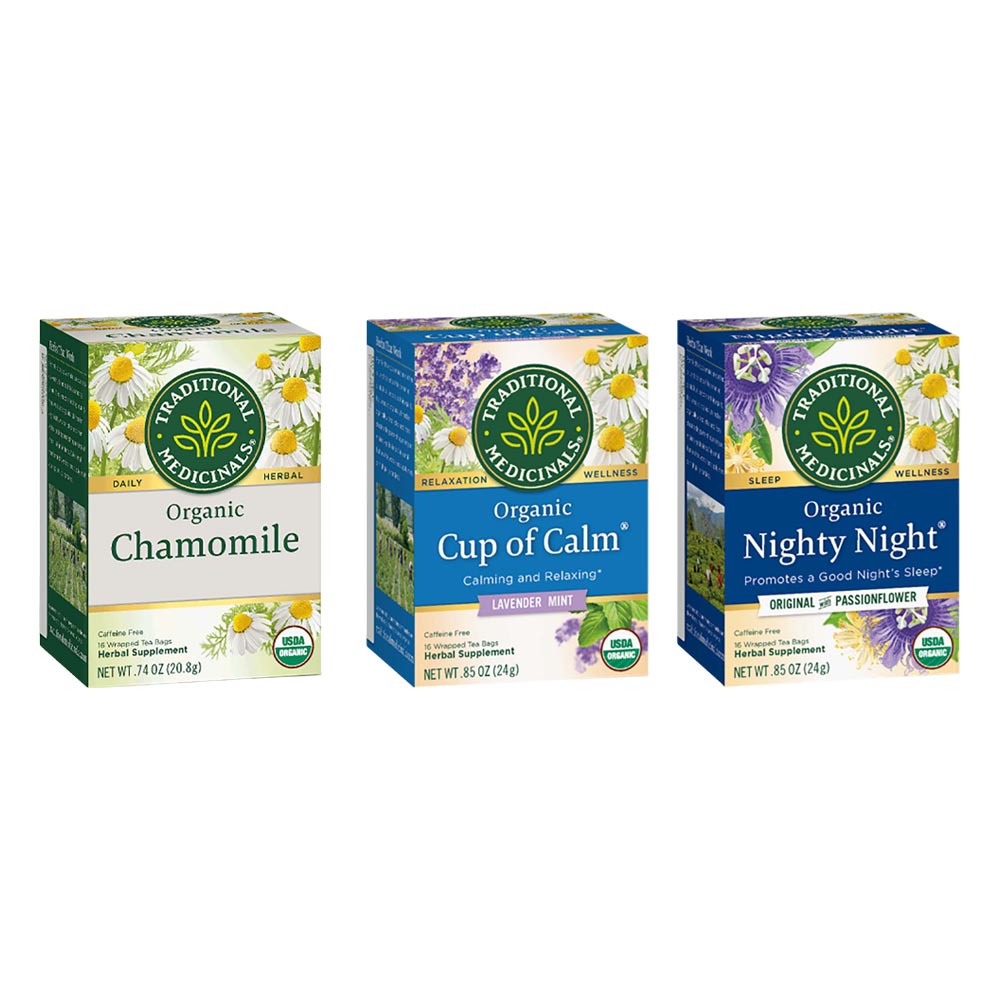 Traditional Medicinals - Mommy Relaxation Tea Bundle - 48 Pcs