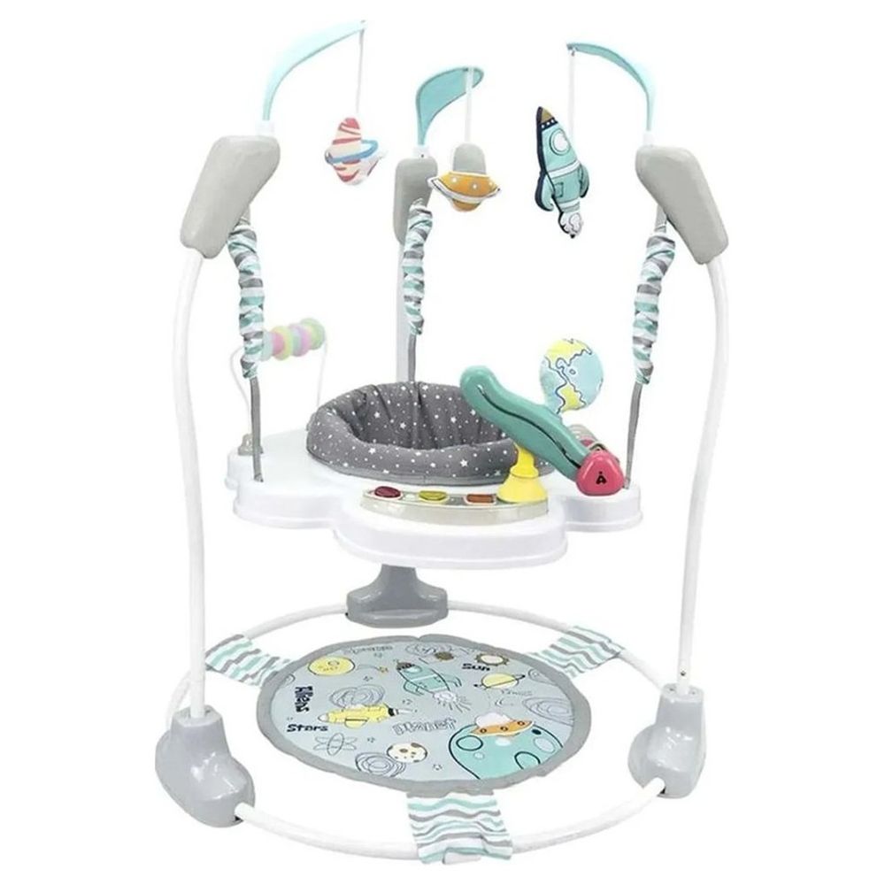 Little Learners - Space Tour Jumper & 3-in-1 Activity Playgym Bundle