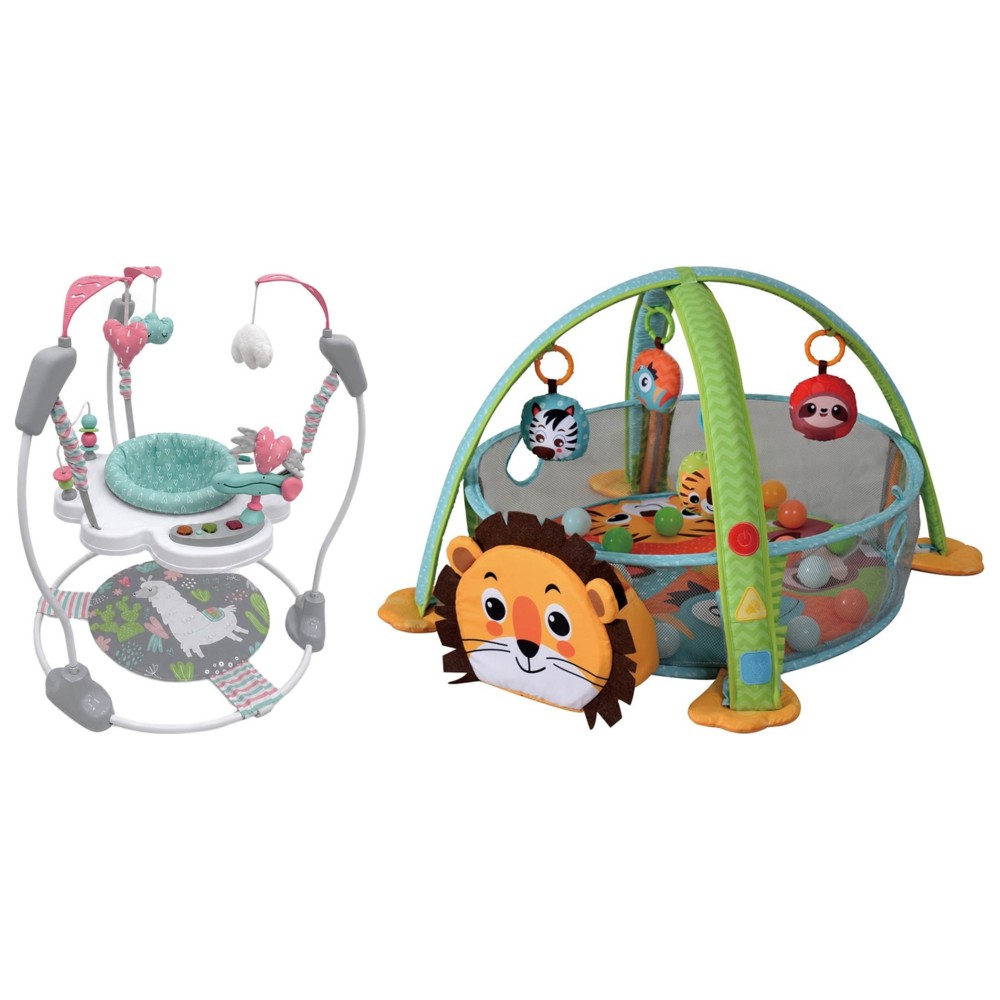 Little Learners - Llama Jumper & 3-in-1 Activity Playgym Bundle