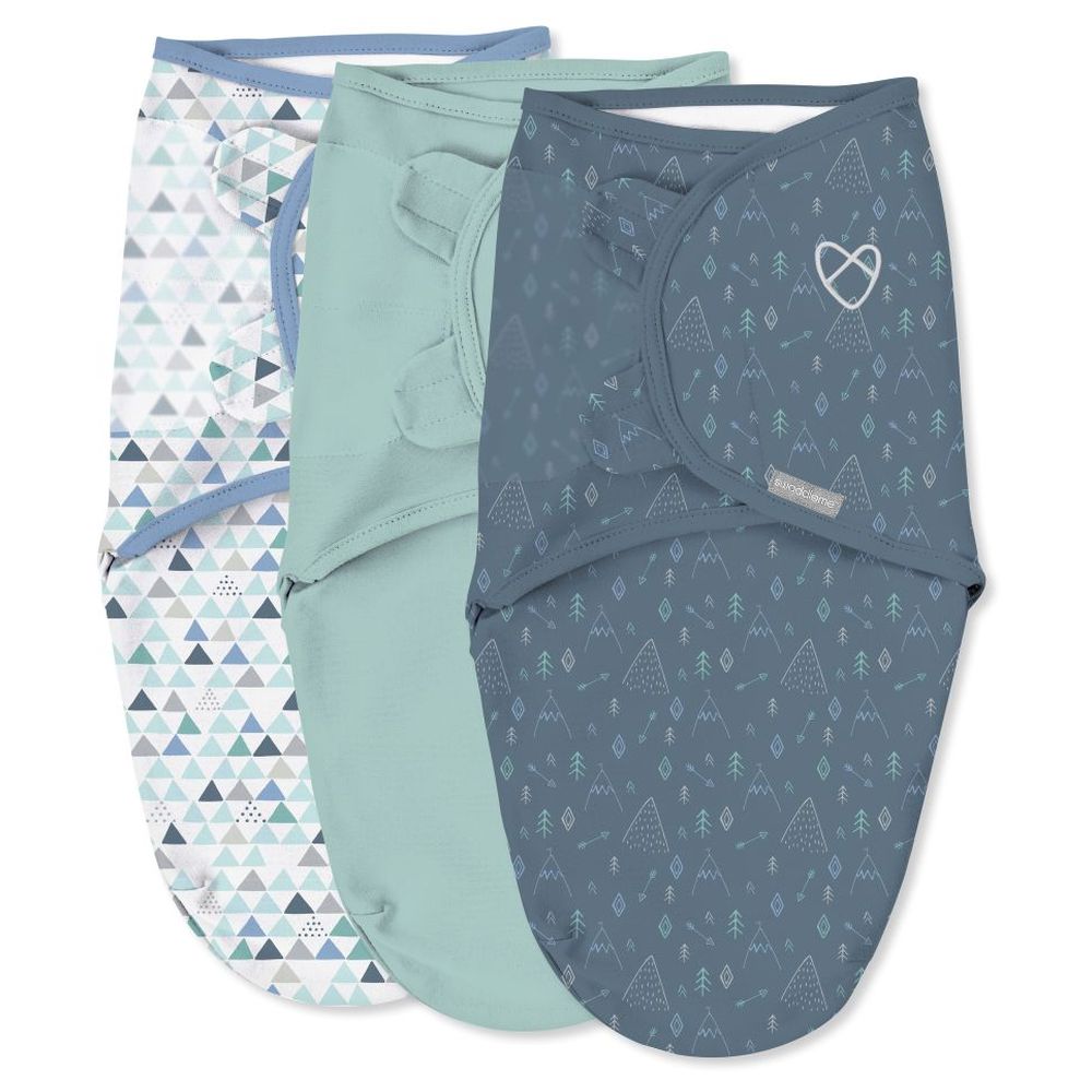 Baby Einstein - Sea Dreams Soother With Ingenuity Swaddleme Original Swaddle - 3 Pcs
