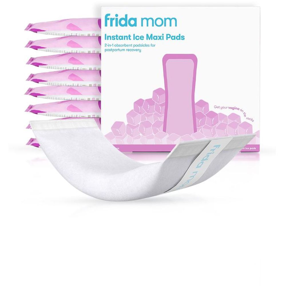 Frida Mom - C-Section Recovery Essentials - High-Waist Disposable Underwear Regular 8 Pcs And 2-in-1 Perineal Ice Maxi Pads