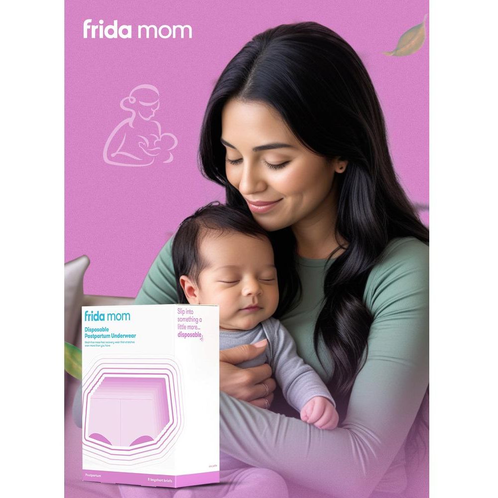 Frida Mom - Disposable Postpartum Underwear - Regular - 8 Pcs - Pack of 2