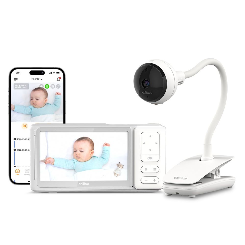 Chillaxbaby - Giraffe Pro-Max Smart Baby Monitor With Tiny Love - Interactive Playmat - Magical Tales