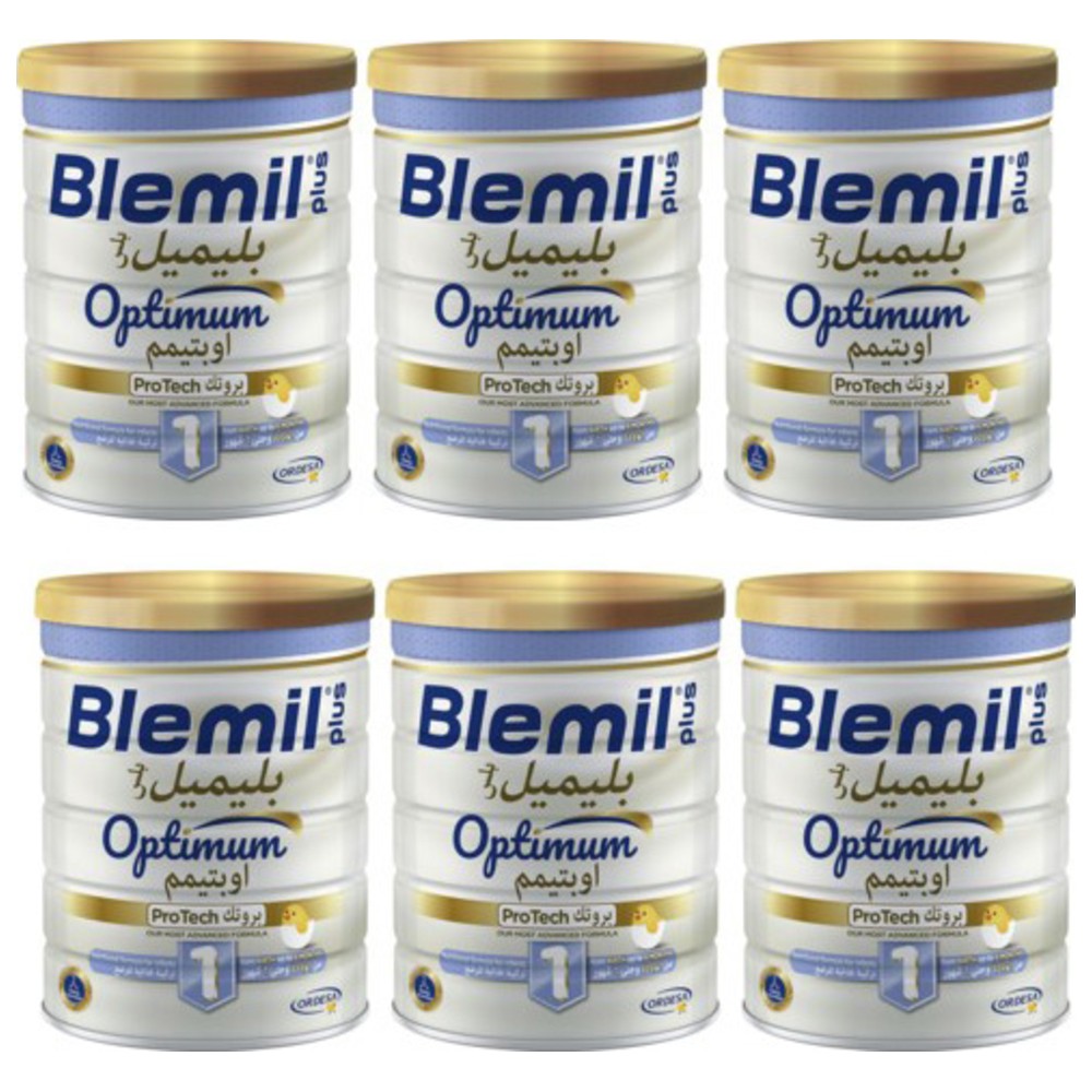 Ordesa - Blemil Plus 1 Optimum ProTech Nutritional Infant Formula Milk Powder - 800 gm - Pack of 6
