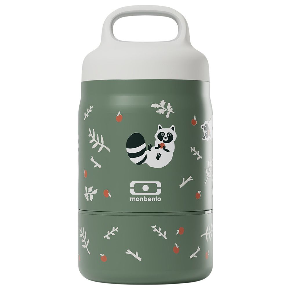 Monbento - Raccoon Complete Lunch Set - 3 Pcs