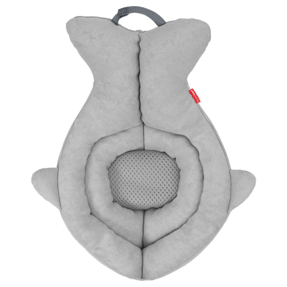 Skiphop - Moby Soft Spot Sink Bather with Waterfall Rinser - Grey