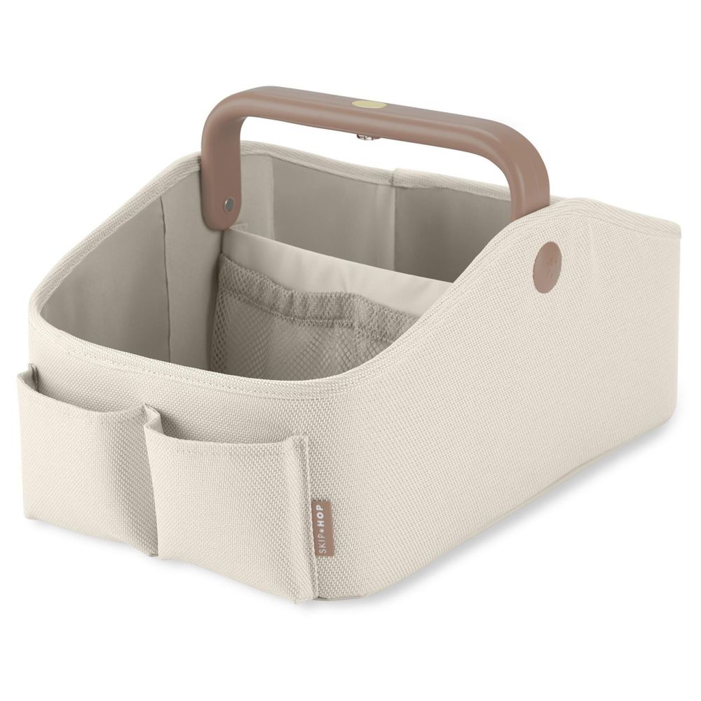 Skip Hop - Changing Pad with Toy Bar and Diaper Caddy - Beige