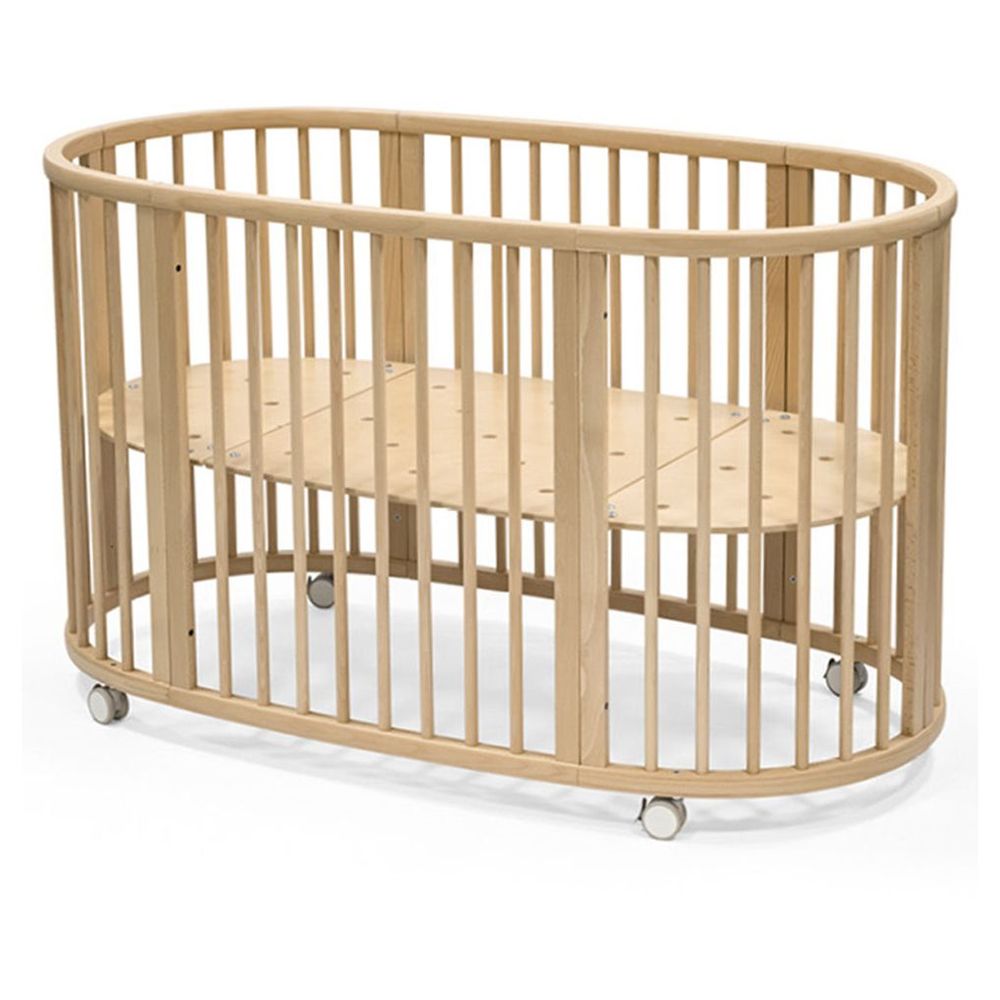 Stokke - Sleepi V3 Bed Frame with Mattress - Natural/White