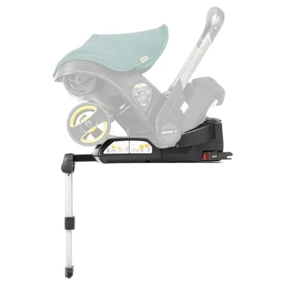 Doona - Plus 2-In-1 Infant Car Seat & Stroller - Slate Green With Isofix Base - Black