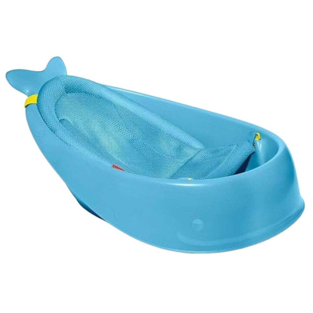 SkipHop - Moby Smart Sling 3-Stage Baby Bath Tub With Rinser - Blue