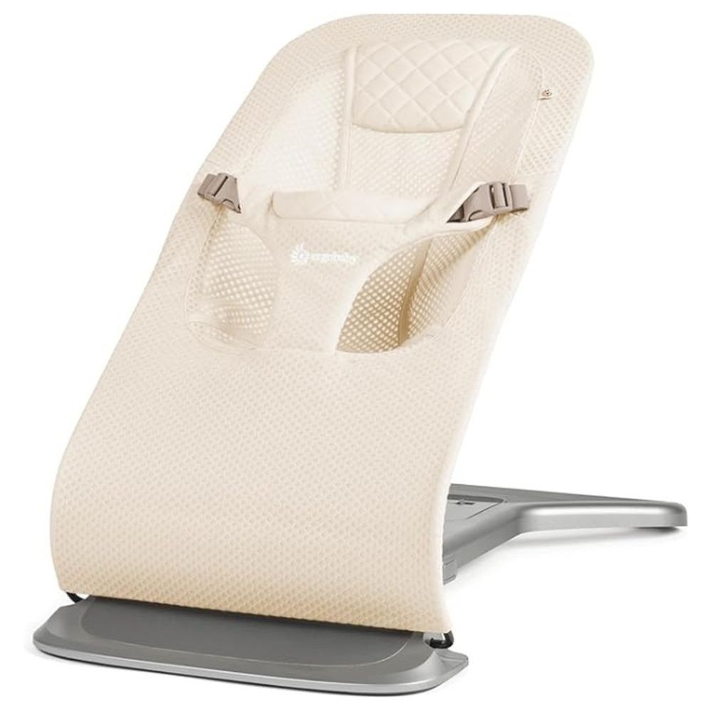 Ergobaby - Evolve 3-in-1 Mesh Bouncer with Bouncer Toy Bar - Cream