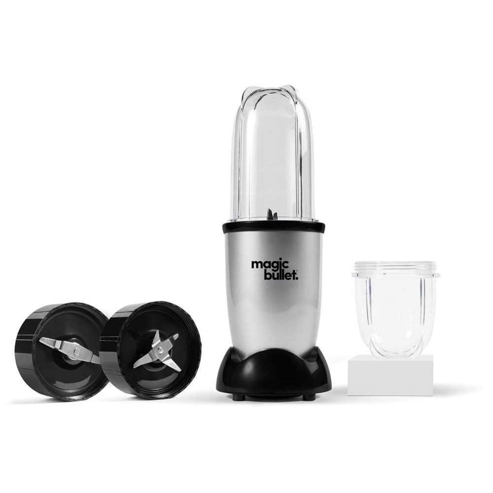 Nutricook - Frost Slush & Swirl Ice Cream Maker - White And Magic Bullet Blender - 400W - Silver - 6Pc Set