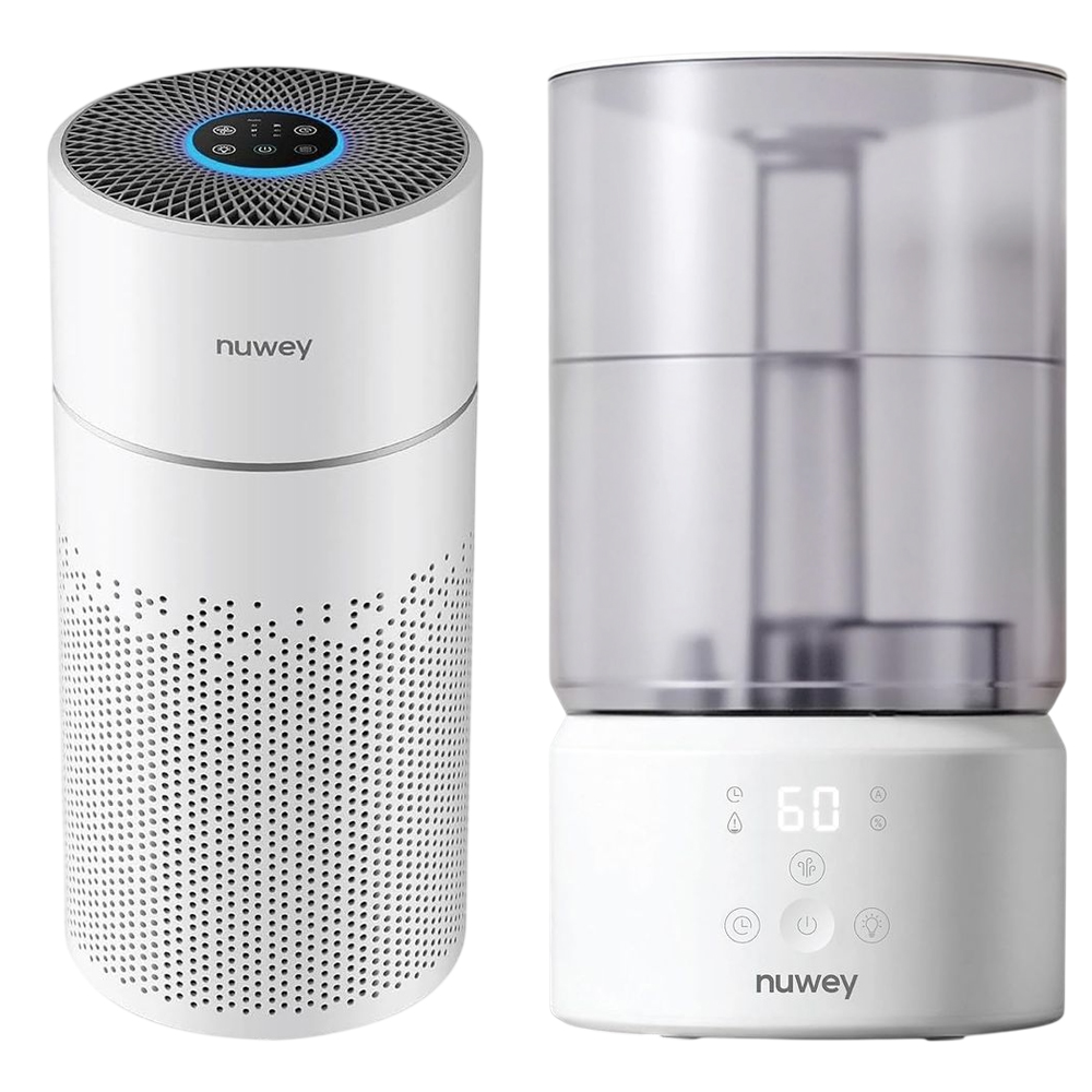 Nutricook - Neway Air Purifier And Ultrasonic Humidifier - Large - 4 L - White