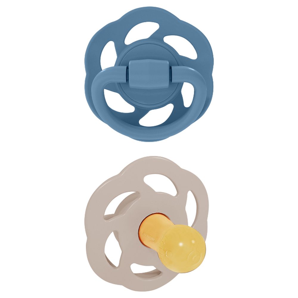 Nip - Cherry Pacifier - 2 Pcs With Ring Soother And Wide Neck Feeding Bottle - 260 ml