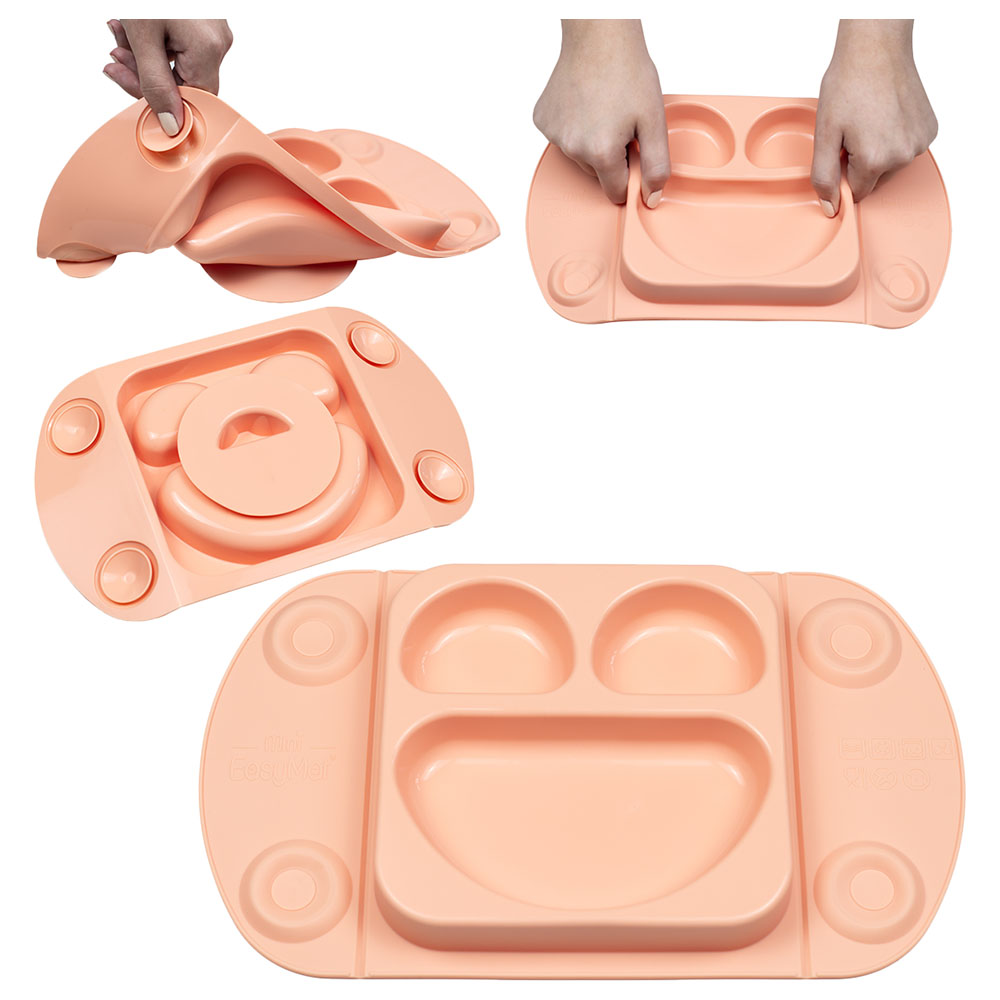 EasyTots EasyMat Mini Plate - Pearl