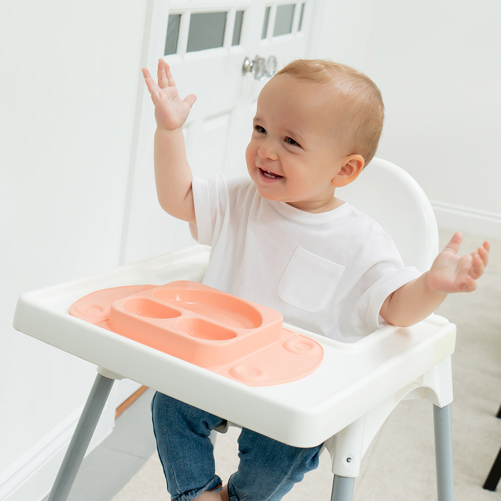 EasyTots EasyMat Mini Plate - Pearl