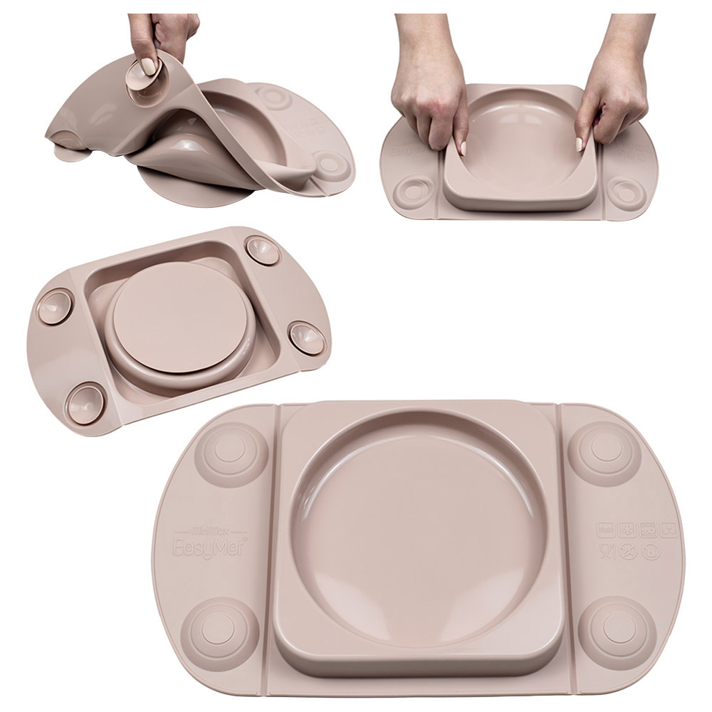 EasyTots EasyMat MiniMax Plate - Mauve