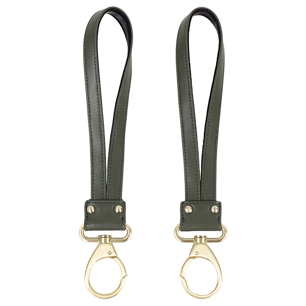 TWELVElittle - Stroller Clips - Dark Olive