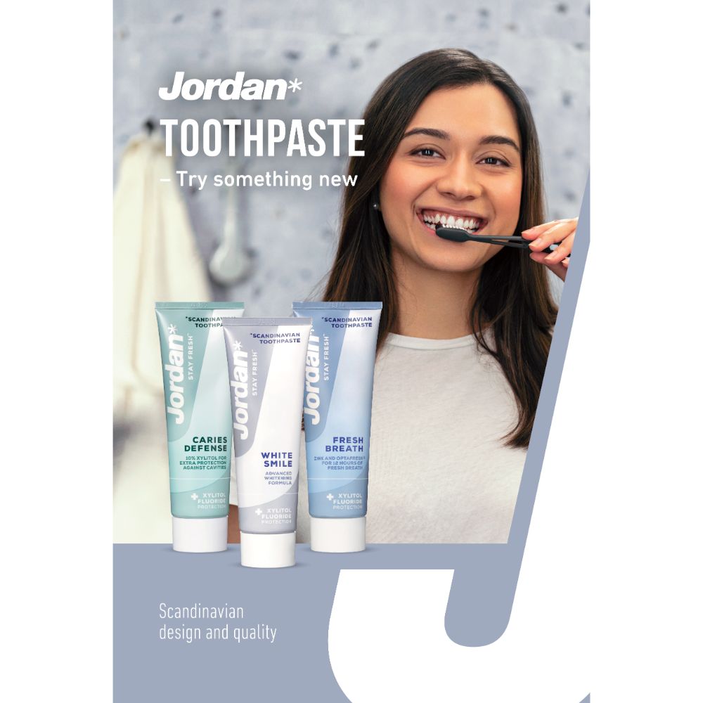 Jordan - White Ssmile Toothpaste  Tube - White - 75 ml