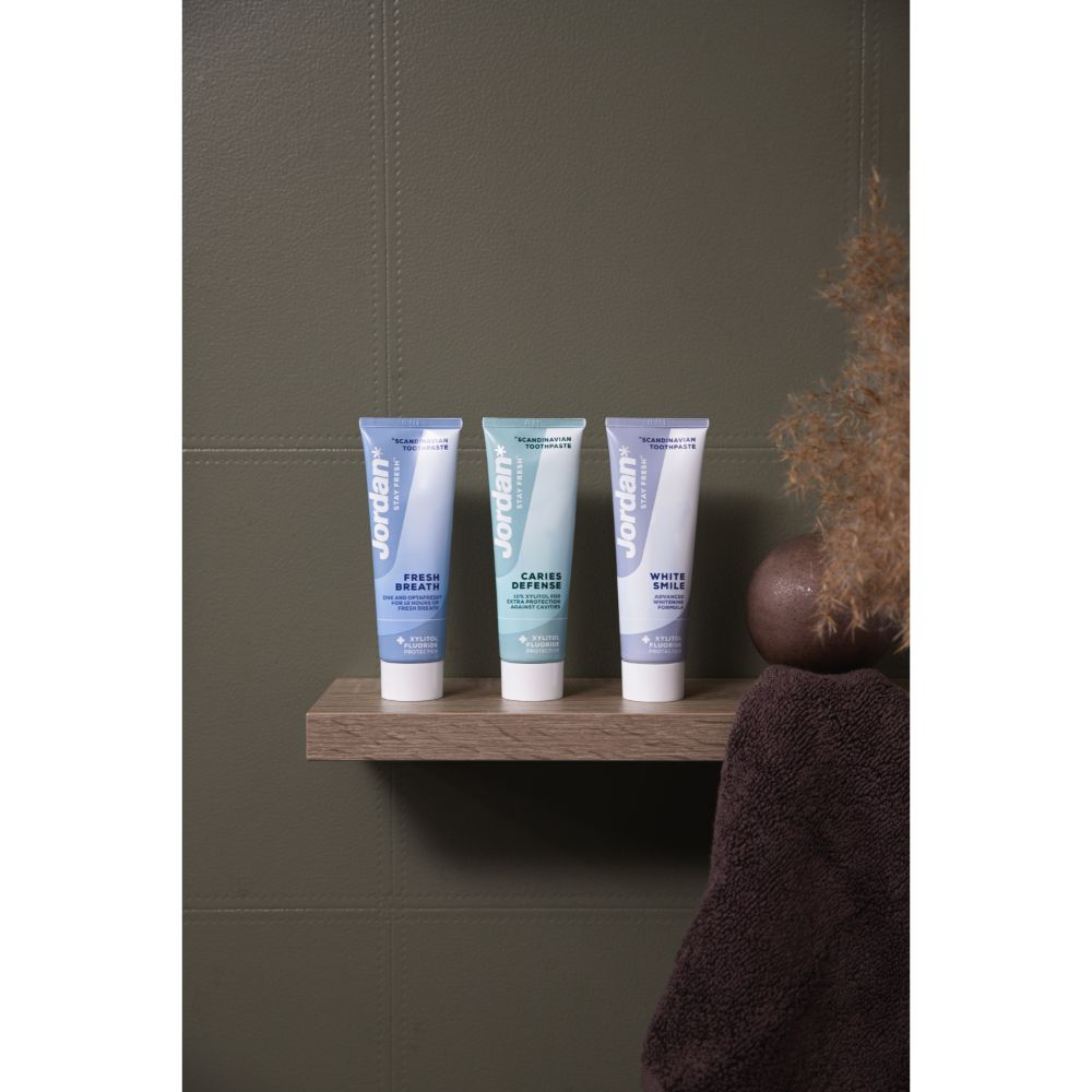 Jordan - White Ssmile Toothpaste  Tube - White - 75 ml