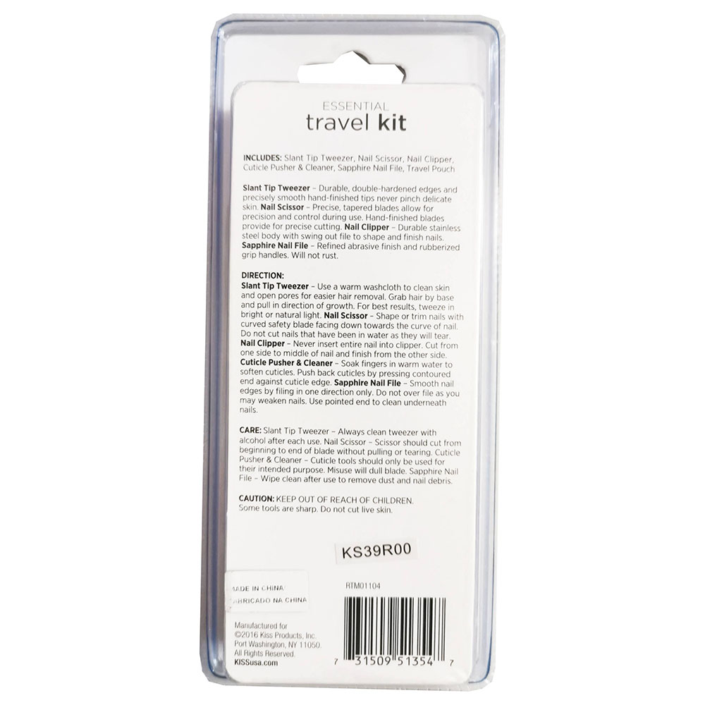 Kiss - Essential Travel Kit