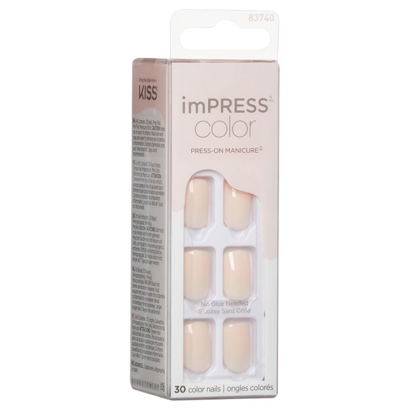 Kiss - Impress Nails Color - Point Pink