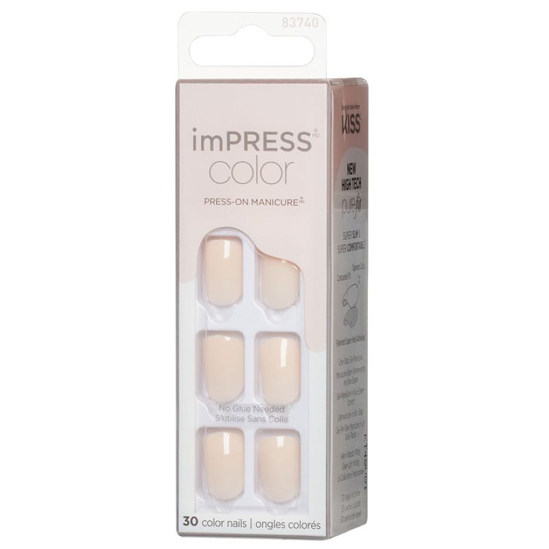 Kiss - Impress Nails Color - Point Pink
