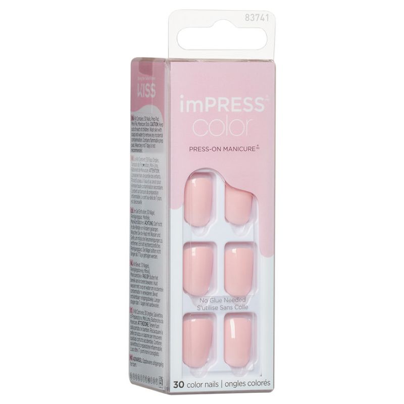 Kiss - Impress Nails Color - Pick Me Pink
