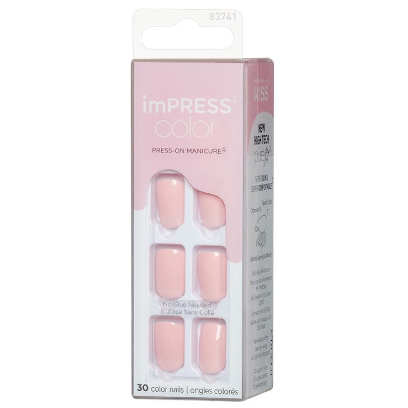 Kiss - Impress Nails Color - Pick Me Pink