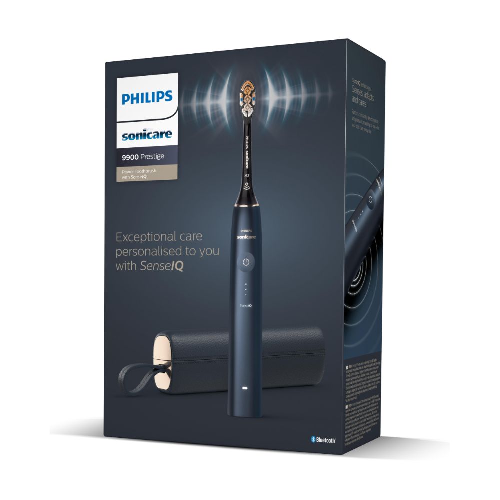 Philips Sonicare - Electric Toothbrush With Senseiq And Ai-Powered App-Blue