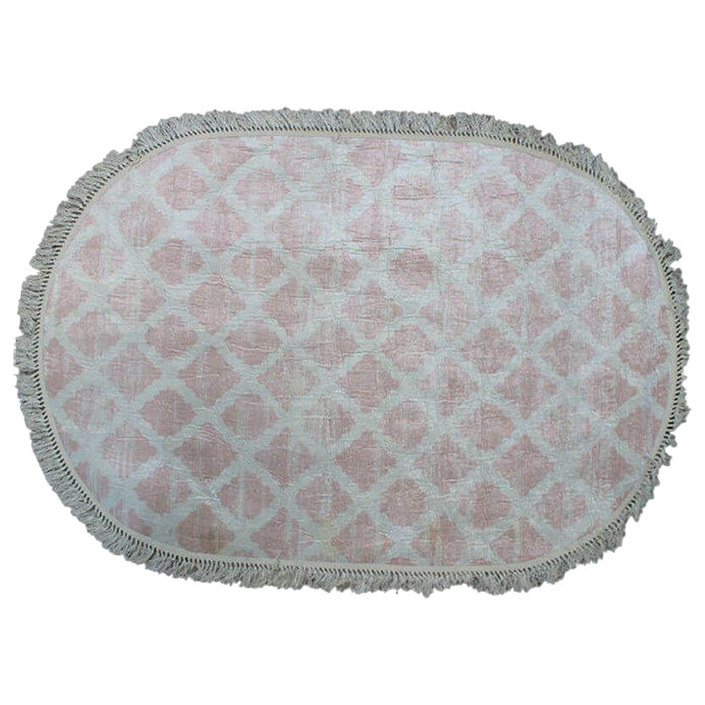 In House - Velvet Turkish Carpet - Pink - 180 x 120 cm