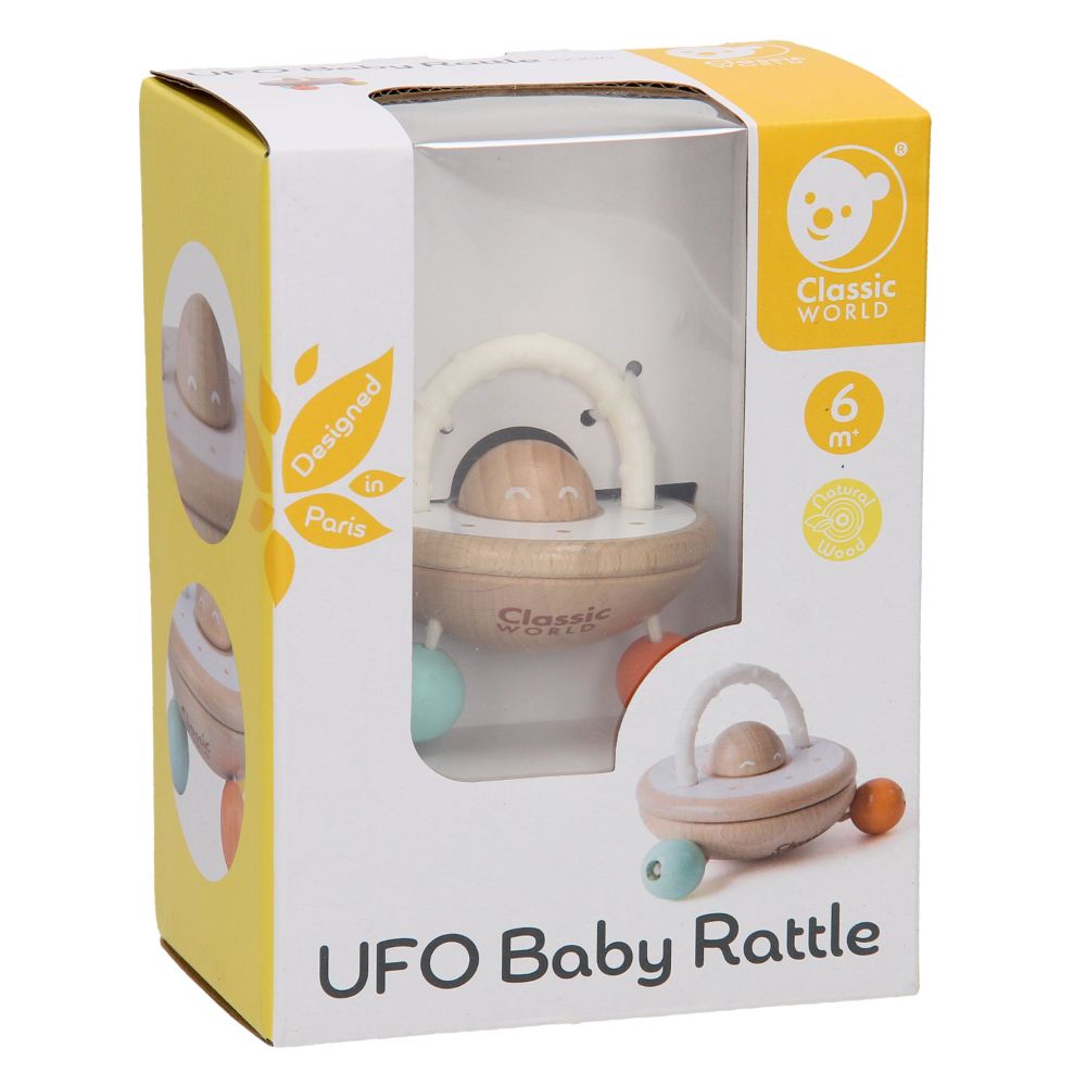 Classic World - UFO Baby Rattle