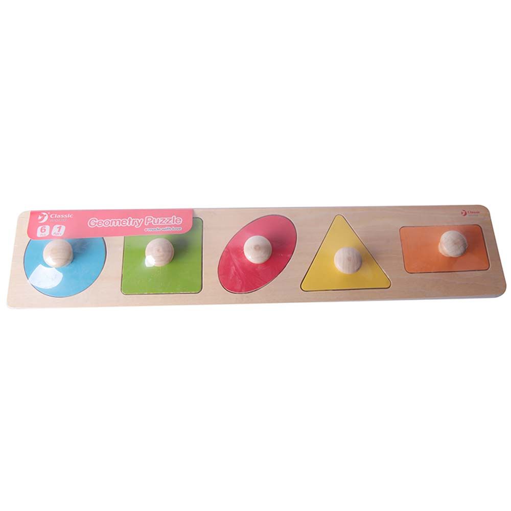 Classic World - Geometry Puzzle - 6 Pcs