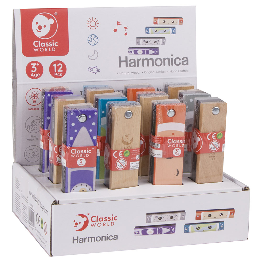 Classic World - Harmonica - 1pc - Style May Vary