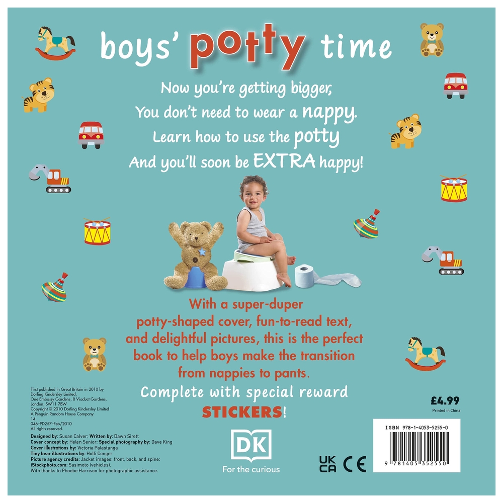 Boys' Potty Time (Dk)